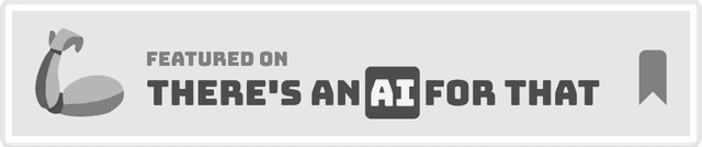 Featured on There's An AI For That